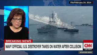 US Navy collision off Japan  7 sailors missing   CNNPolitics com