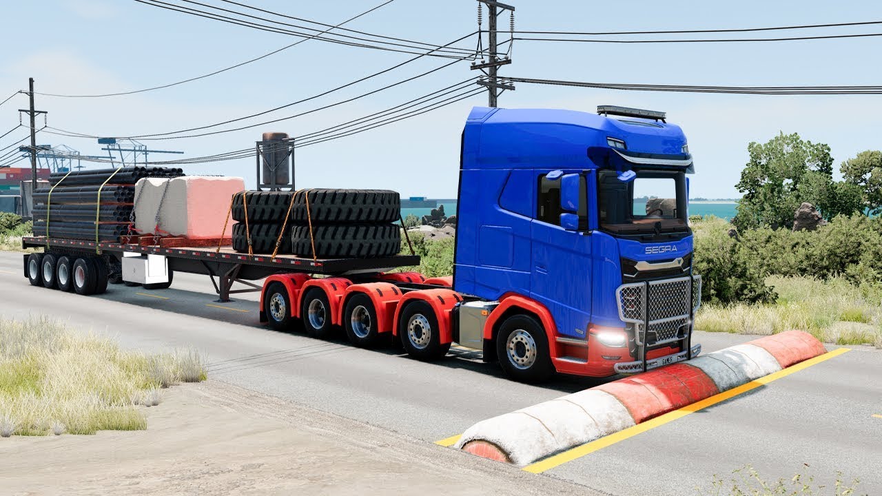 Cars and Trucks vs Speed Bumps SPECIAL 