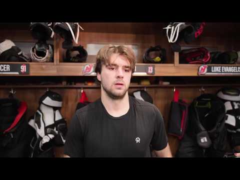 Devils react after a 4-1 win over Vancouver in Allen's 500th game