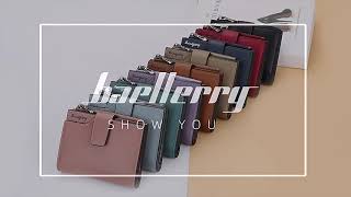 Baellerry Brand Wallet Men Leather Men Wallets Purse Short Male Clutch Leather Wallet Mens Quality