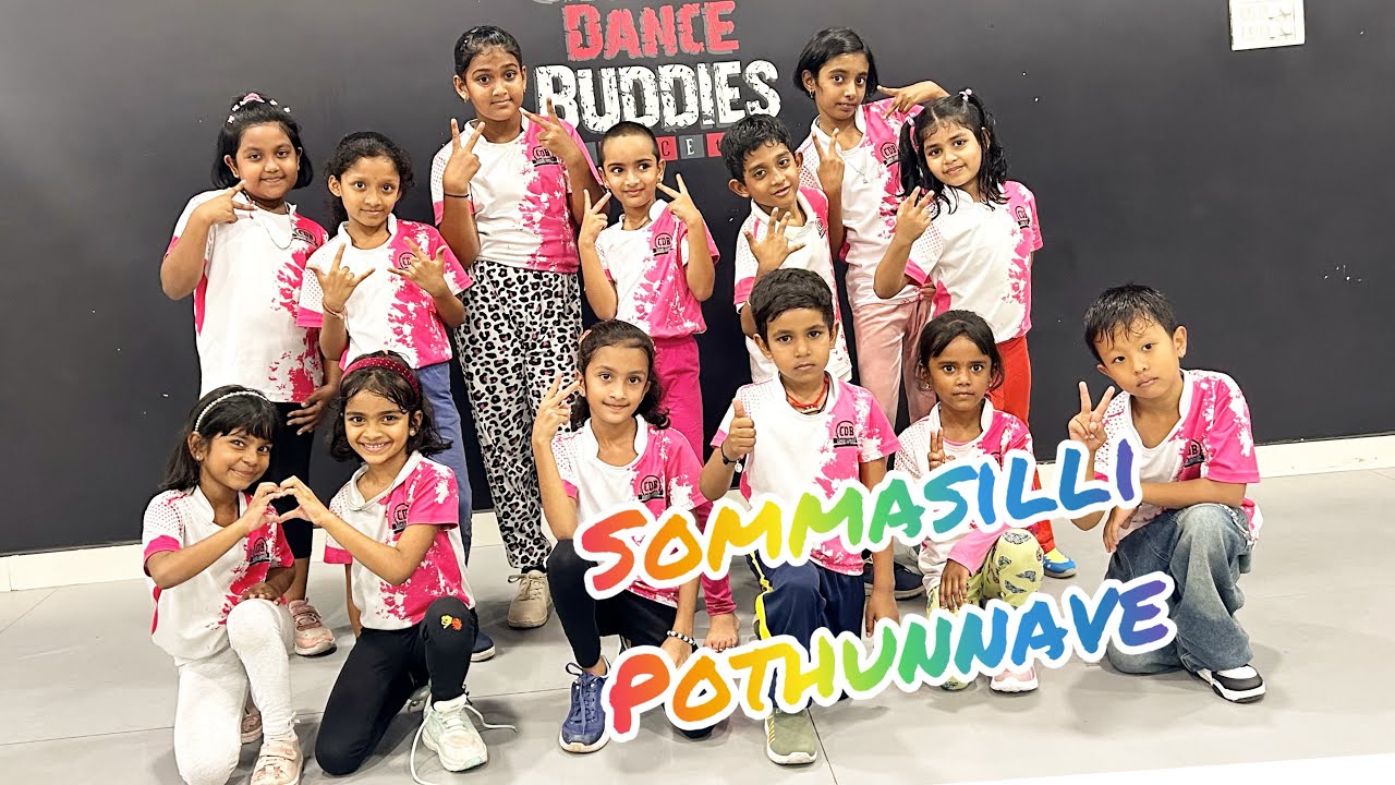 Sommasilli Pothunnave Dance performed by our Crazy Dance Buddies Kids 🎉