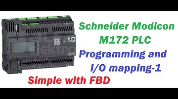 EcoStruxure M172 -Module selection & Basic programming / IO mapping / SCHNEIDER/MACHINE EXPERT