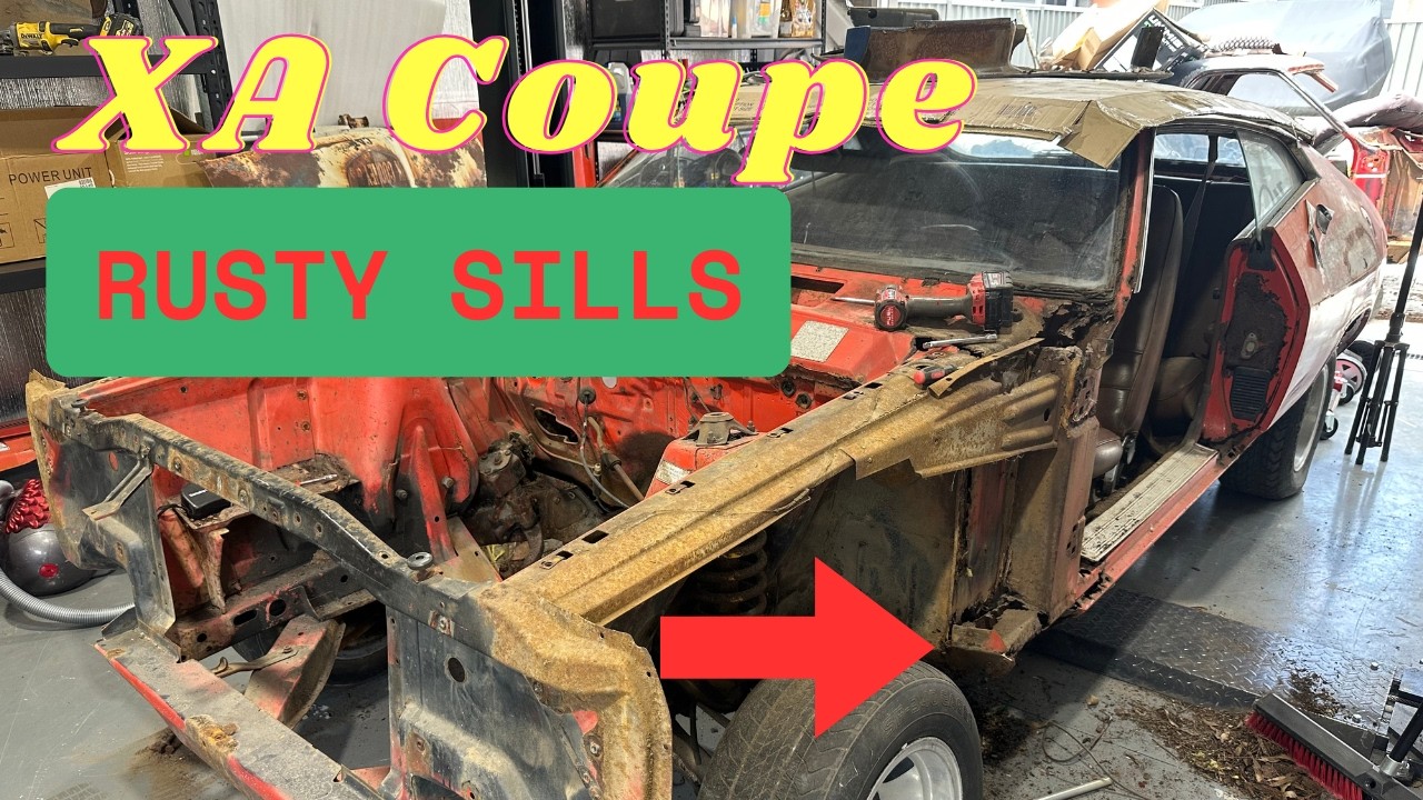 XA Coupe Rusty Sill Replacement
