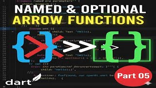 22 Mixing Named &amp; Positional Parameters in Dart | Arrow Functions Explained (Sinhala) | Part 05