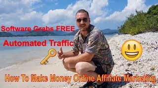 How To Make Money Online Affiliate Marketing | Newbie-Friendly Software Grabs FREE Automated Traffic screenshot 2