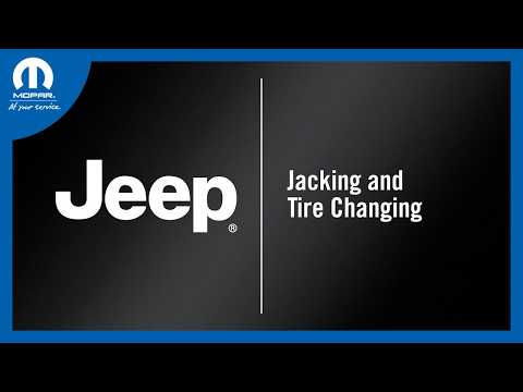 Jacking and Tire Changing | How-To | 2027 Jeep Gladiator