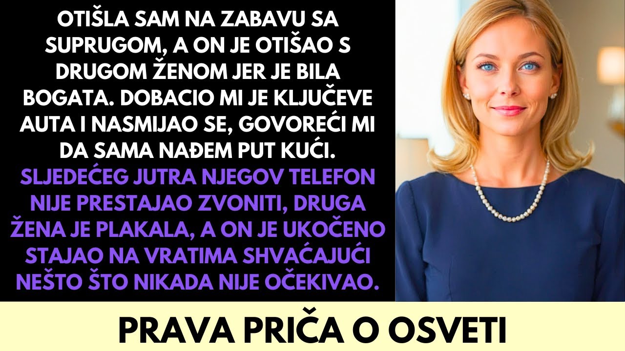 Suprug Me Je Napustio Zbog Milijunašice Na Luksuznoj Gali — Ali Moja Osveta Je Potresla Greenwich