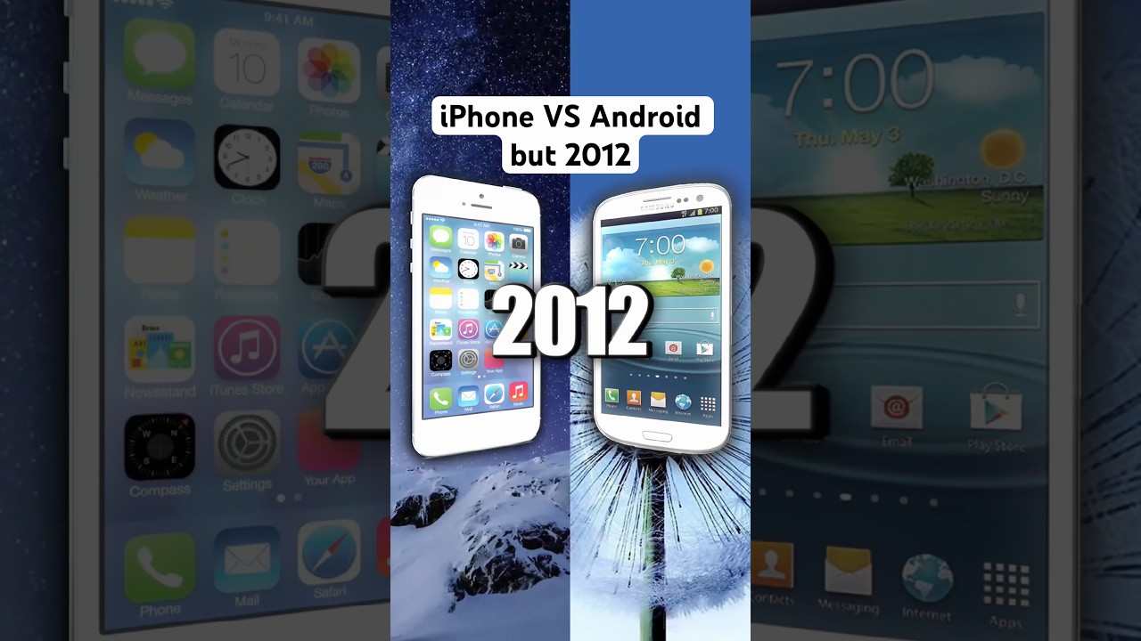 iPhone VS Android but in 2012!