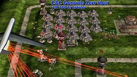 C&C Generals Zero Hour - Air Aod (air aod map by kokolas)