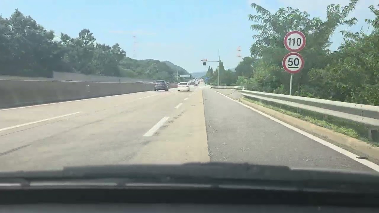 2025년 8월2일 보령 대천해수욕장 여행 서해안고속도로 짧은 주행영상 2