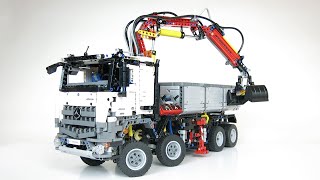 LEGO Technic 42043 Arocs 3245 | Demo - YouTube