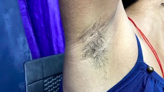 hard hair armpit wax ‪@rajlaxmivlogs1997‬ ‪@pummybeautyworld ...