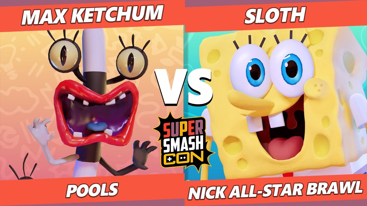 SSC Fall Fest - Max Ketchum (Oblina) Vs. Sloth (Spongebob) NASB Nick All-Star Brawl Tournament