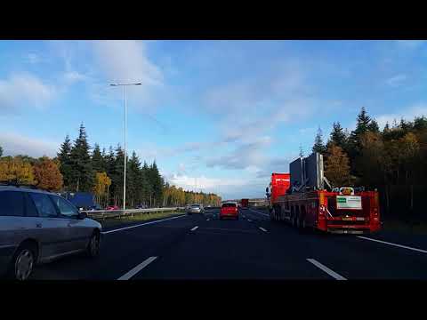 Dashcam Beelden Utrecht: A27 Toerit Maarssen Aansluiting N230 ----»Knooppunt Eemnes »A1.