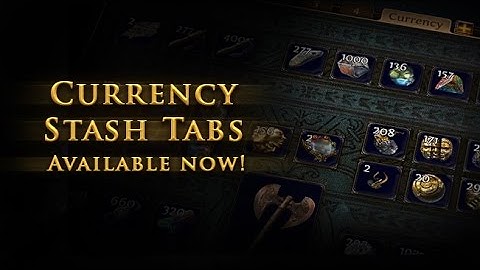 Path of Exile - Currency Stash Tab