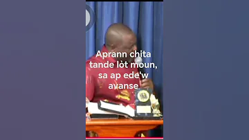 Aprann Chita Tande Lòt Moun Sa Ap Ede W Avanse 