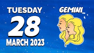 EXPERIENCE UNEXPECTED OPPORTUNITIES❤️ GEMINI ♊❤ HOROSCOPE FOR TODAY MARCH 28, 2023