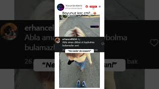 Komik İnstagram Yorumları | Boyunuz uzun mu kısa mı?... #komik #mizah #komedi #youtubeshorts