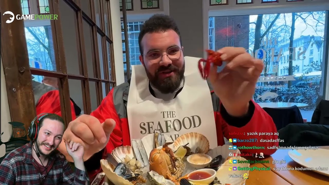 Toqtir Tuna tavus SOKAK LEZZETLERİNİ GÖMDÜM! | AMSTERDAM 🇳🇱 Tuna tavus izliyor 2/2