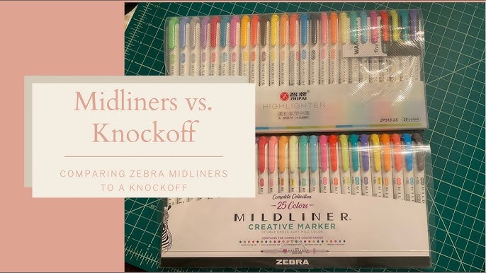 Zebra Pen Mildliner Double-Ended Pens Review - Doodlewash®