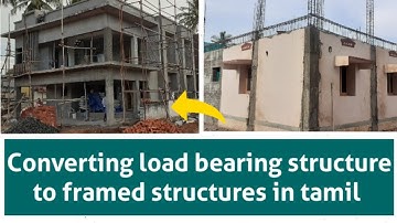 converting load bearing structure to framed structure - Adding columns for old Ground floor building