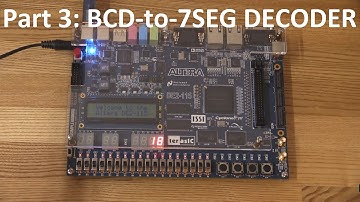 FPGAs and VHDL- Part 3: BCD to 7 Segment Decoder - Ec-Projects
