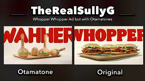 Otamatone Whopper (Side by Side Comparison)