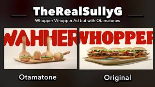 Otamatone Whopper (Side by Side Comparison)