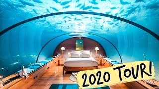 MY $12,000 A NIGHT UNDERWATER SUITE 2020!