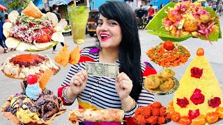 Rs 500 Street Food Challenge | Mumbai Food Challenge