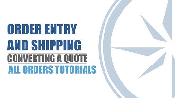 Converting a Quote to a Sales Order- QuickBooks Inventory - All Orders by NumberCruncher