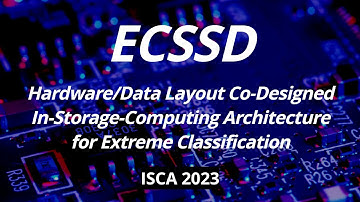 [최신 연구 동향] ECSSD: HW/Data Layout Co-Designed In-Storage-Computing Architecture