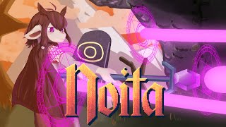【Noita】魔法強化ローグライク洞窟探検ゲームがあると聞いたので、実際に魔法を使って洞窟探検してみた