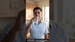 Bijli ka badhta bill aur baar-baar ka power cut... tension toh hoti hai na? 😫 #crystalenergy #solar