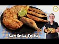 Vamos fazer o PEIXE MAIS SABOROSO do mundo..?? | SARDINHA FRITA | SARDINHA ESPALMADA FRITA #419