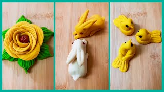 How to make Animal Cakes/ PAN ARTÍSTICO JAPONES TIK TOK - #60 | FIGURAS ARTÍSTICAS DE PAN