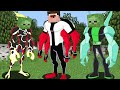 BEN 10 KARAKTERLERİNE DÖNÜŞTÜK! 😱 - Minecraft