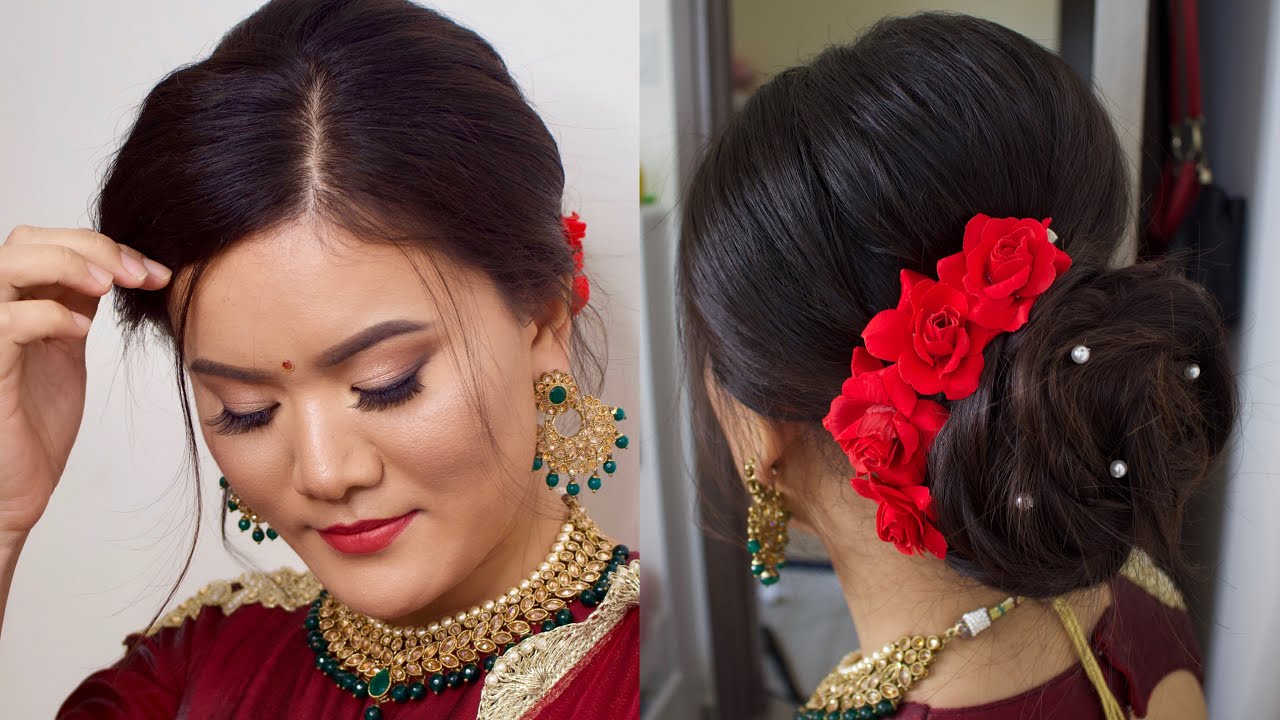 Easy Nepali Indian Bridal makeup look YouTube
