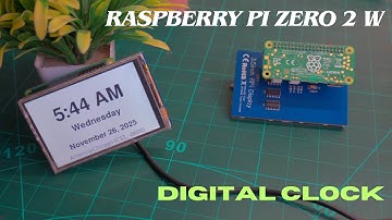 Raspberry Pi Zero 2 W Digital Clock Tutorial: 12-Hr, Time Zone, Auto-Start (Part 3)
