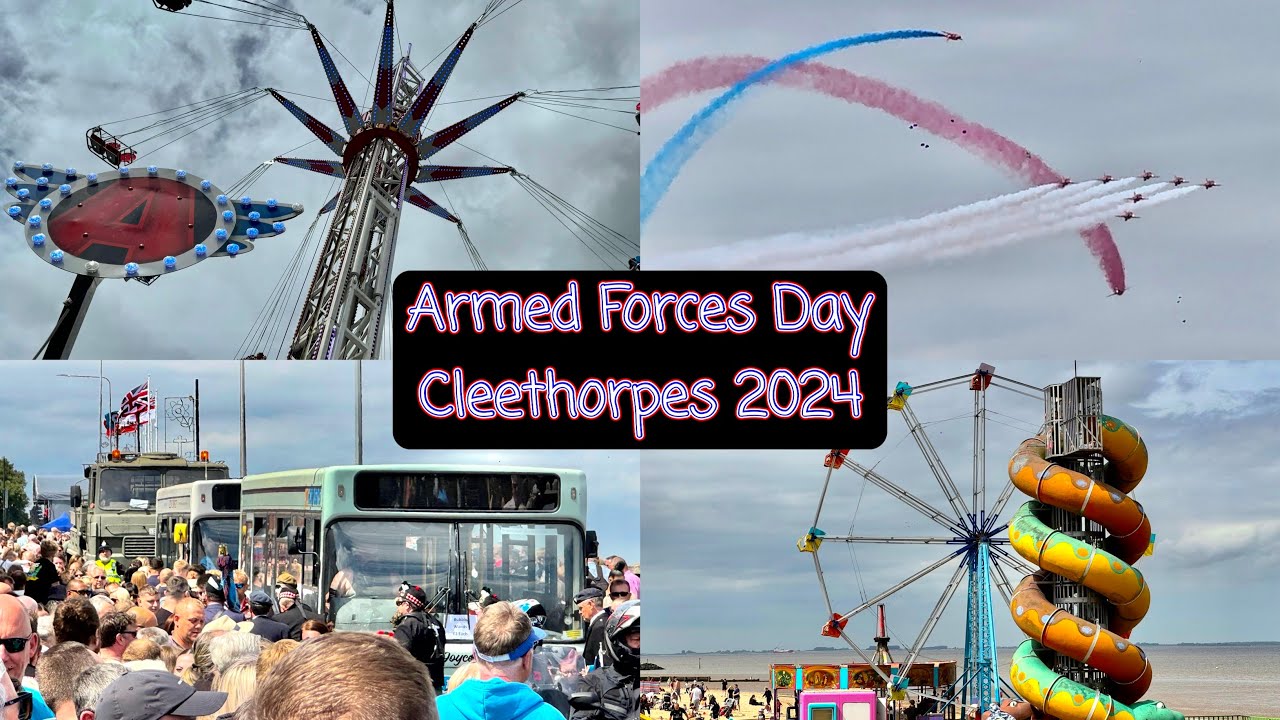 Cleethorpes Armed Forces Day Rides & Attractions June 2024