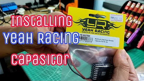 YEAH RACING super cap / hyper booster capasitor for rc car