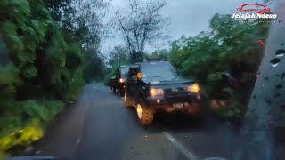 Mencoba Jalur extreme Batu - Cangar -  Pacet , ELF LONG Jowo Trip Bromo - Malang