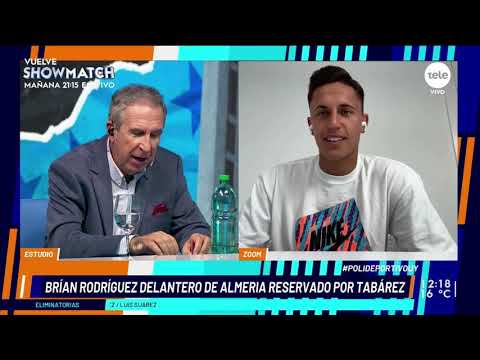 Brian Rodríguez: "No descarto la posibilidad de volver a Peñarol, quiero jugar"