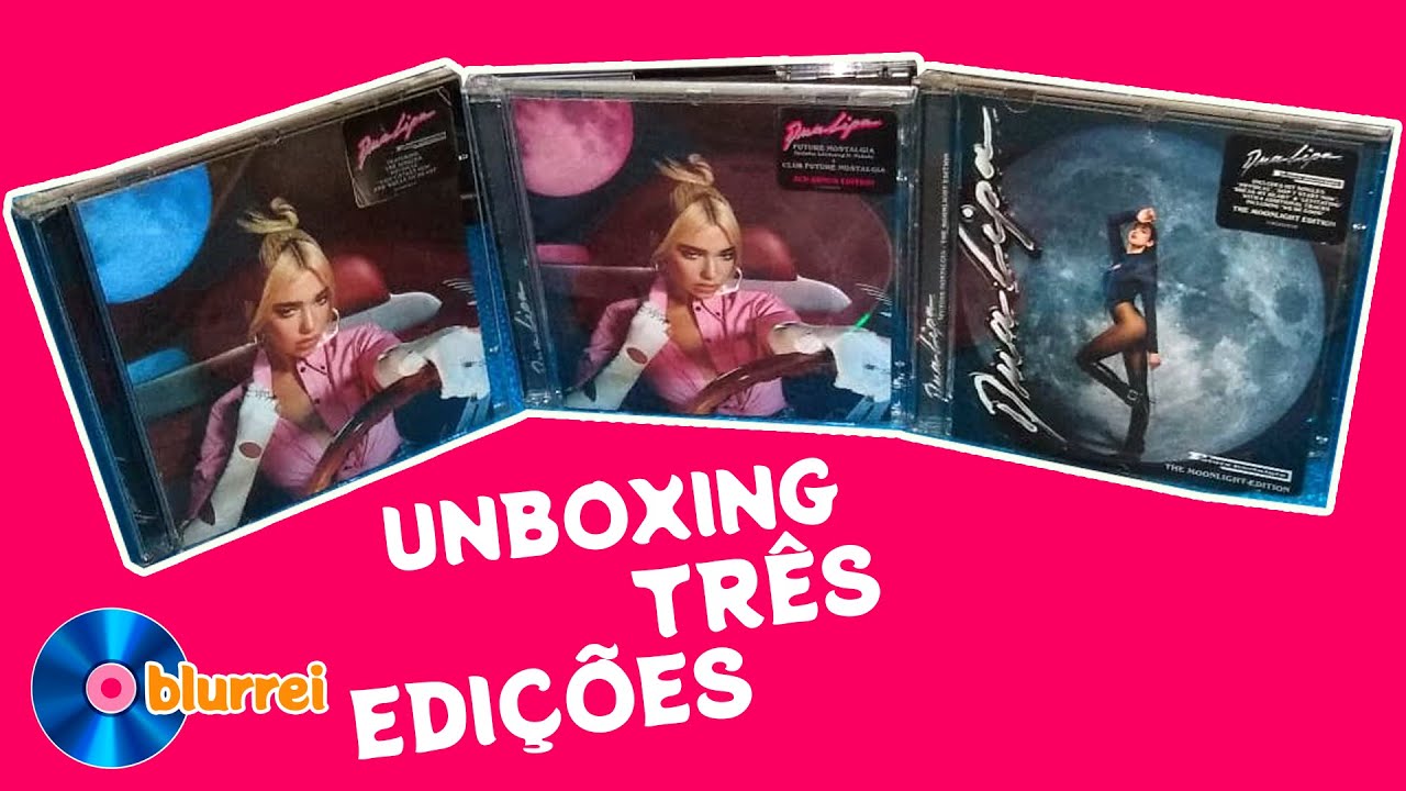 Unboxing Dua Lipa Future Nostalgia CD