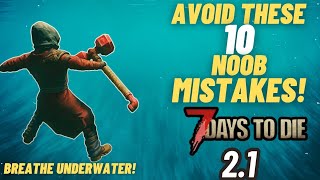 Celebrity Avoid These 10 noob mistakes you might be making! 7 days to die 2.1 Net Worth
