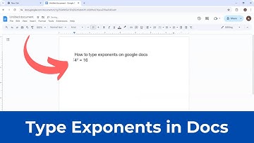 How to Type Exponents on Google Docs (Quick & Simple)
