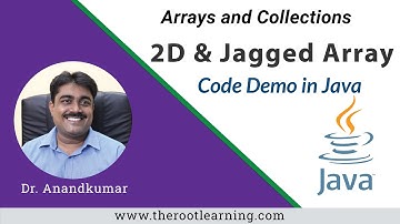 (Tamil) 09 2D and Jagged Array - Code Demo in Java