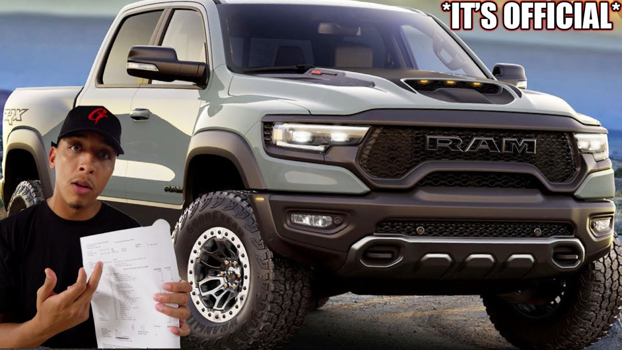 I PURCHASED THE BRAND NEW 2021 RAM REBEL TRX! *LAUNCH EDITION*