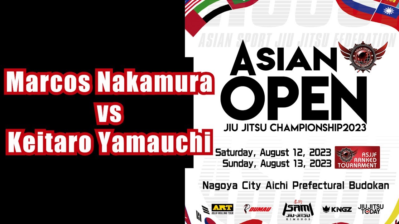 Asian Open 2023 - Marcos Nakamura (Impacto Japan Bjj) vs Keitaro Yamauchi (Ogawa Jiu Jitsu)