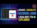 Laravel Socialite Facebook Login | Localhost Fix Explained